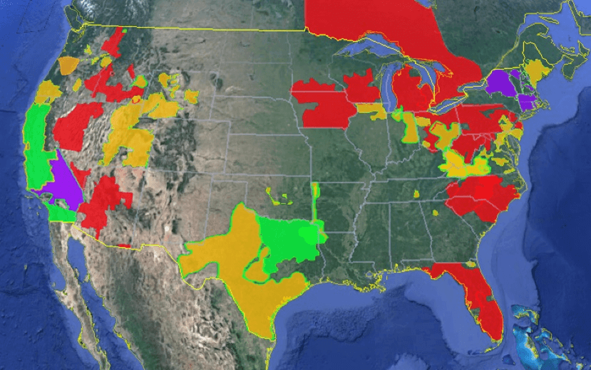 Figure A-5: Green Button Initiative Implementation Coverage