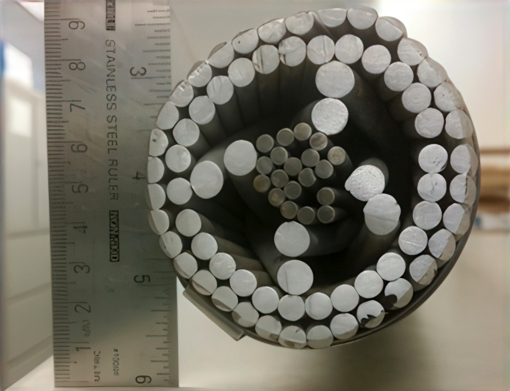 Figure 1. Cross-sectional view of the expanded conductor Figure 1. Cross-sectional view of the expanded conductor