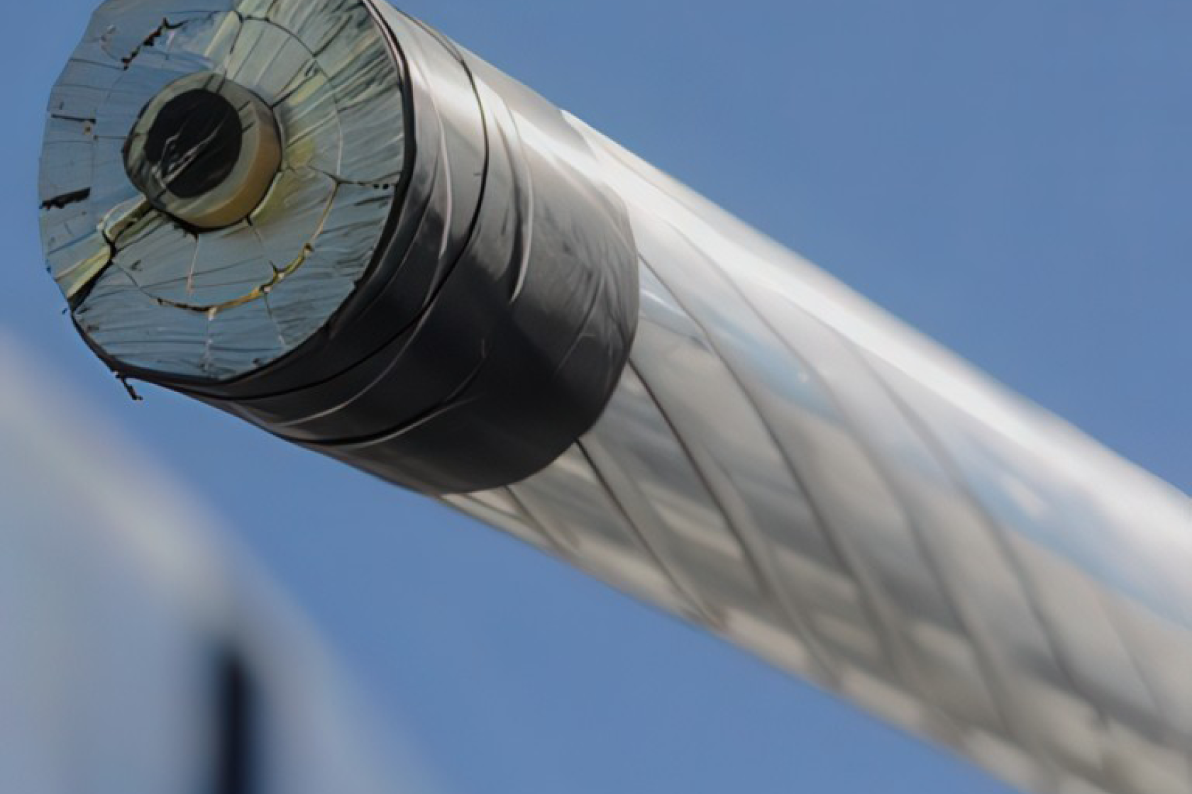 Close-up of an ACCC construction