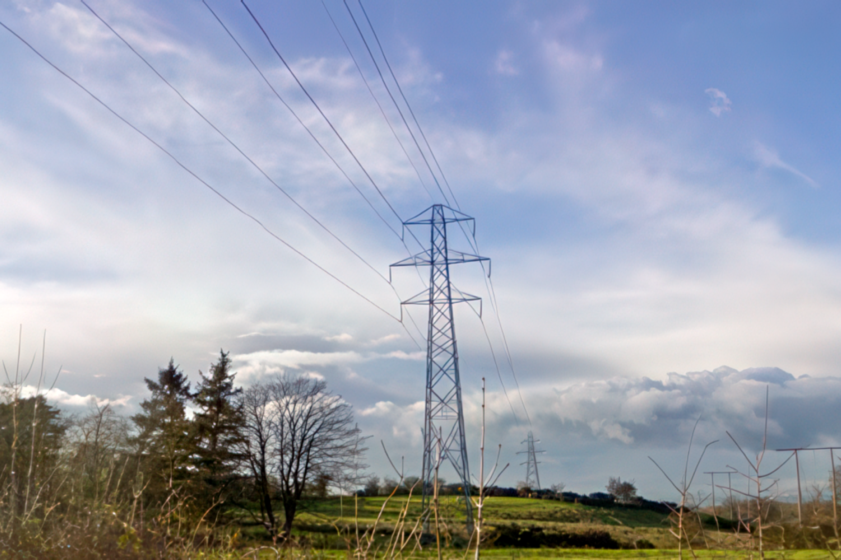 Double-circuit tower section